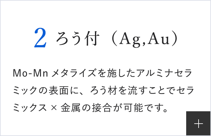 ろう付（Ag,Au）